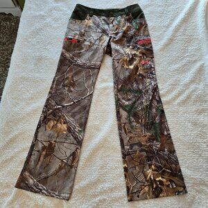 Under Armour Women's Camo Hunting Pants UA Storm & Scent Control - Realtree Sz 6
